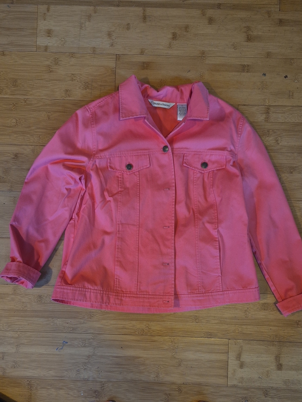 Pink Cotton/poly Jacket